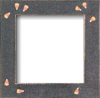 Matte Black With Candycorn Frame